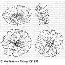 My Favourite Things Stamp Set - Brilliant Blooms