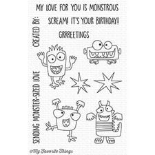 My Favourite Things Stamp Set - Monster Sized