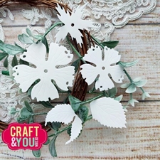 Craft & You Die - Rose with Leaves