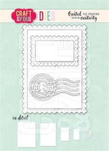 Craft & You Die - ATC Frame with Stamp