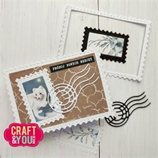 Craft & You Die - ATC Frame with Stamp