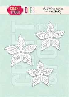 Craft & You Die - Magda's Poinsettia Small Flower