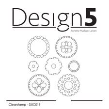 Design 5 Clearstamp - Small Gears