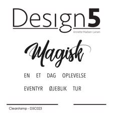 Design 5 Clearstamp - Magisk