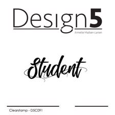 Design 5 Clearstamp - Student