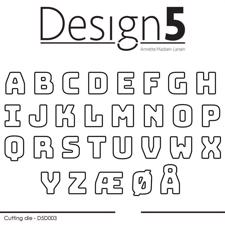 Design 5 Die - Small Alphabet