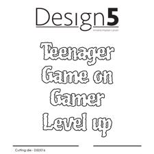 Design 5 Die - Teenager & Gamers