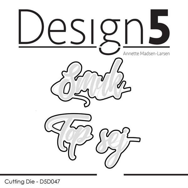 Design 5 Die - Skygge til stempel / Smuk & Top Sej