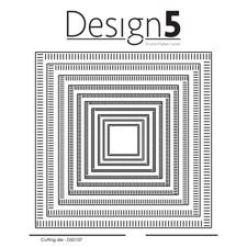 Design 5 Die - Square Stripes (hele kvadrater)