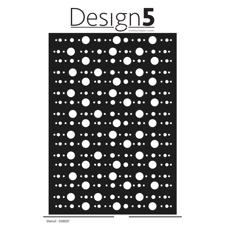 Design 5 Stencil - Mixed Dots