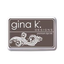 Gina K Dye Ink Pad - Dark Chocolate