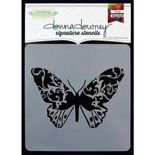 Donna Downey Signature Stencils 8.5x8.5" - Butterfly
