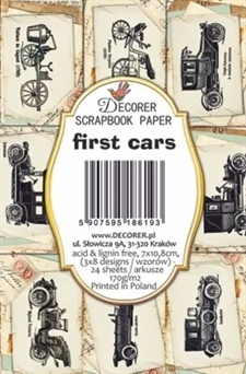 Decorér Card Toppers - First Cars