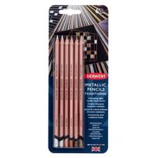 Derwent Pencils (Farveblyanter) - Metallic Traditional 
