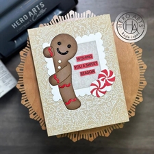 Hero Arts Die - Peeking Gingerbread Man