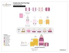 Altenew DIE - Pack your Bags