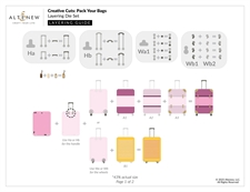 Altenew DIE - Pack your Bags