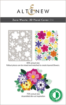 Altenew DIE - Zero Waste 3D Floral Cover