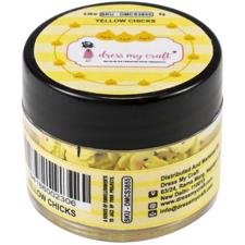 Dress My Crafts Shaker Elements - Yellow Chicks Slices