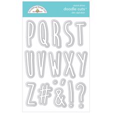 Doodlebug Design Dies - Alex Alphabet 