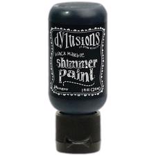 Dylusion SHIMMER Paint - Black Marble