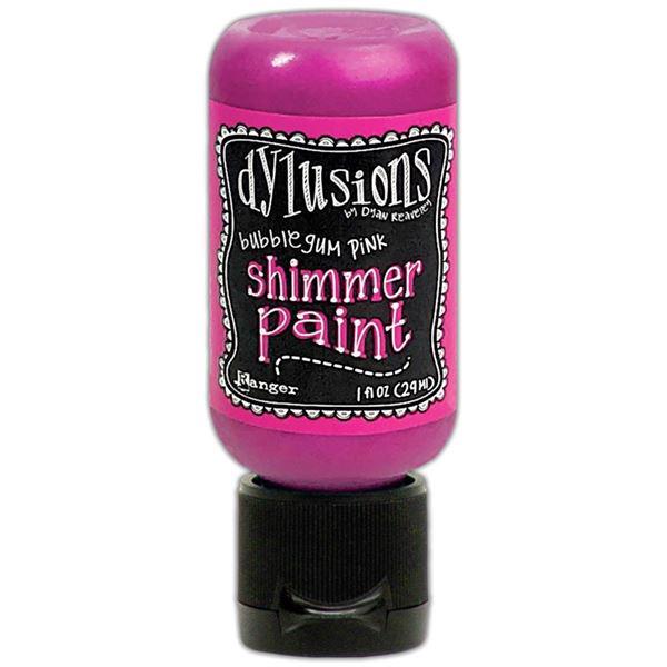 Dylusion SHIMMER Paint - Bubblegum Pink 
