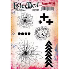 PaperArtsy A5 Cling Stamp - Tracy Scott No. 25 / Flowers +++
