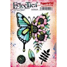 PaperArtsy A5 Cling Stamp - Tracy Scott No. 39 / Butterfly