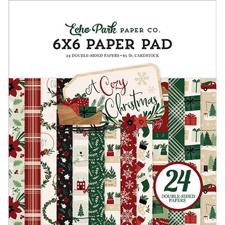 Echo Park Paper Pad 6x6" - A Cozy Christmas