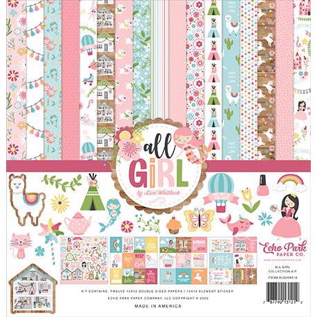 Echo Park Paper Collection Pack 12x12" - All Girl