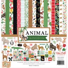 Echo Park Paper Collection Pack 12x12" - Animal Kingdom