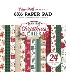 Echo Park Paper Pad 6x6" - Baking Christmas Cheer