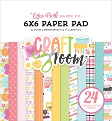 Echo Park Paper Pad 6x6" - Craft Room