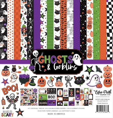 Echo Park Paper Collection Pack 12x12" - Ghosts and Goblins