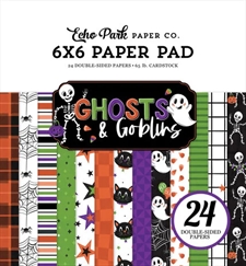 Echo Park Paper Pad 6x6" - Ghosts and Goblins