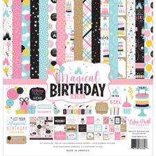 Echo Park Paper Collection Pack 12x12" - Magical Birthday GIRL