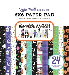 Echo Park Paper Pad 6x6" - Monster Mash