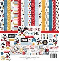 Echo Park Paper Collection Pack 12x12" - Mouse and Me Birthday