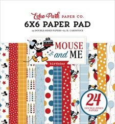 Echo Park Paper Pad 6x6" - Mouse and Me Birthday
