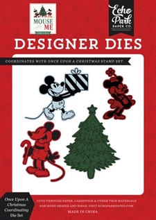 Echo Park Coordinating Die Set - Mouse and Me Christmas / Once Upon a Christmas