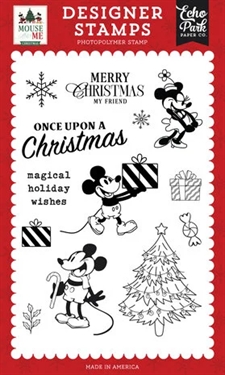 Echo Park Clear Stamps - Mouse and Me Christmas / Once Upon a Christmas