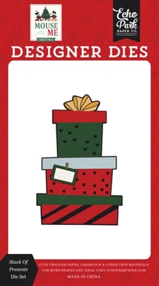 Echo Park Designer Dies - Mouse and Me Christmas / Stack of Presents