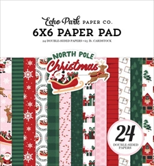 Echo Park Paper Pad 6x6" - North Pole Christmas