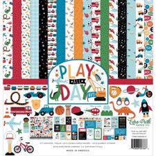 Echo Park Paper Collection Pack 12x12" - Play All Day Boy