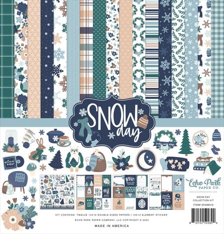 Echo Park Paper Collection Pack 12x12" - Snow Day