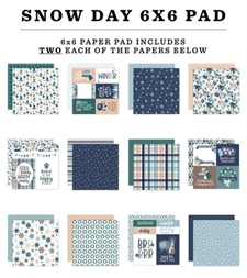 Echo Park Paper Pad 6x6" - Snow Day