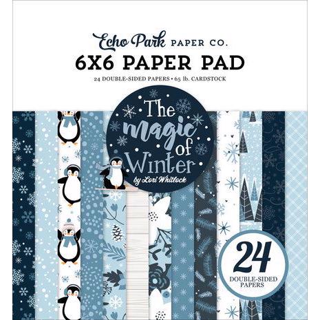 Echo Park Paper Pad 6x6" - The Magic of Winter