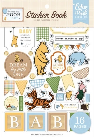 Echo Park Sticker Book - Winnie The Pooh BABY