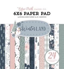 Echo Park Paper Pad 6x6" - Winterland