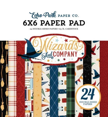 Echo Park Paper Pad 6x6" - Wizards and Company